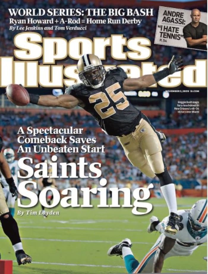 Reggie Bush Soaring over Miami